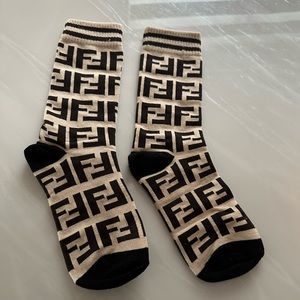 FF letters socks